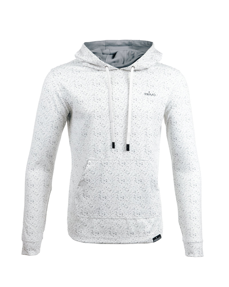 Primo Hoodie - Speckled White