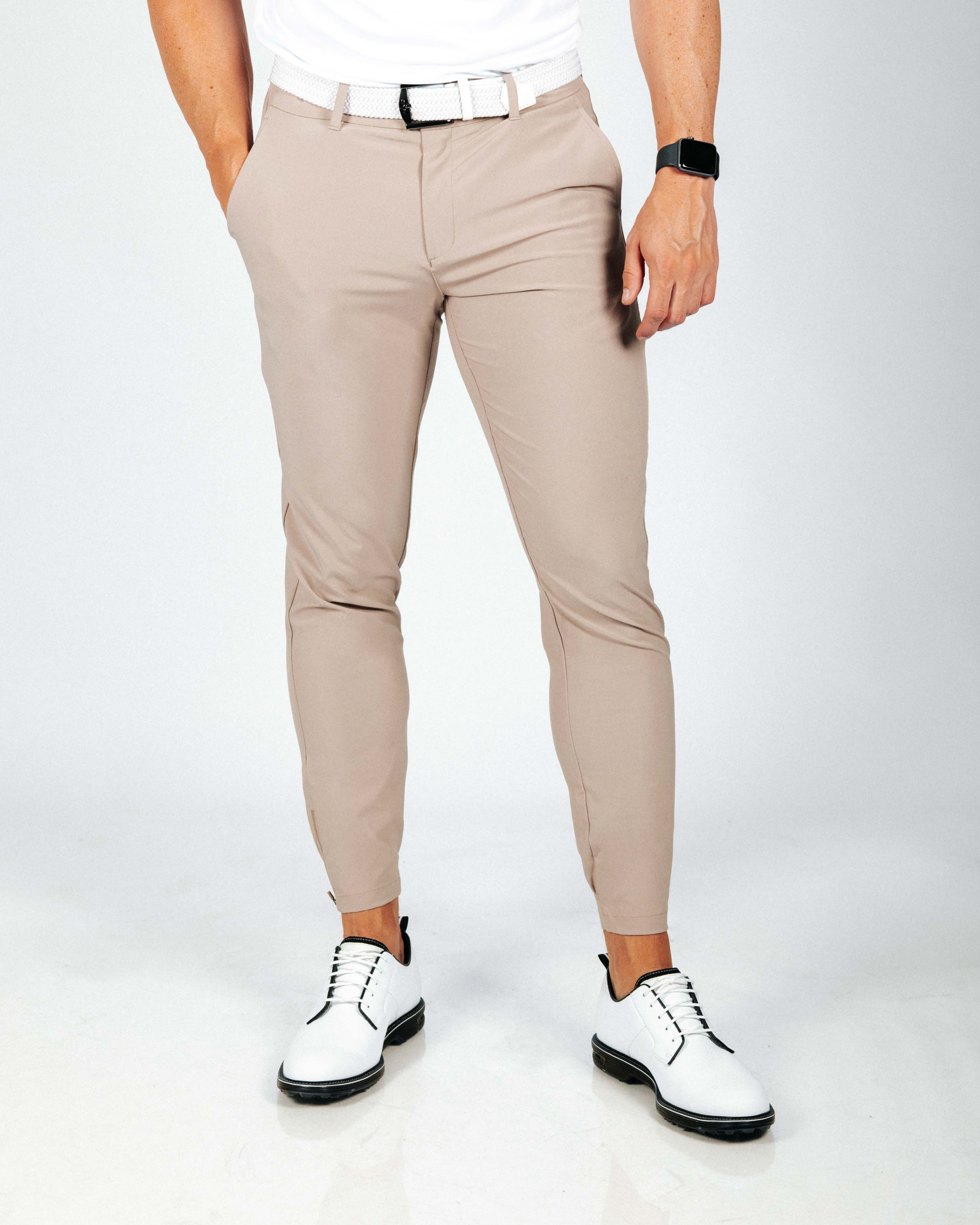 Light brown jogger pants online