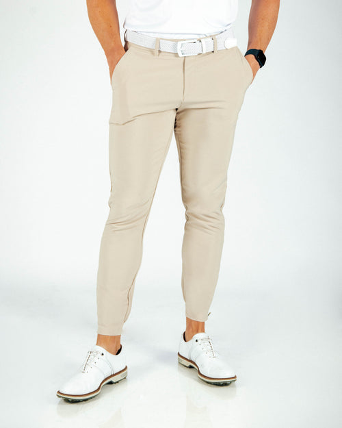 Primo Golf Jogger - Light Khaki