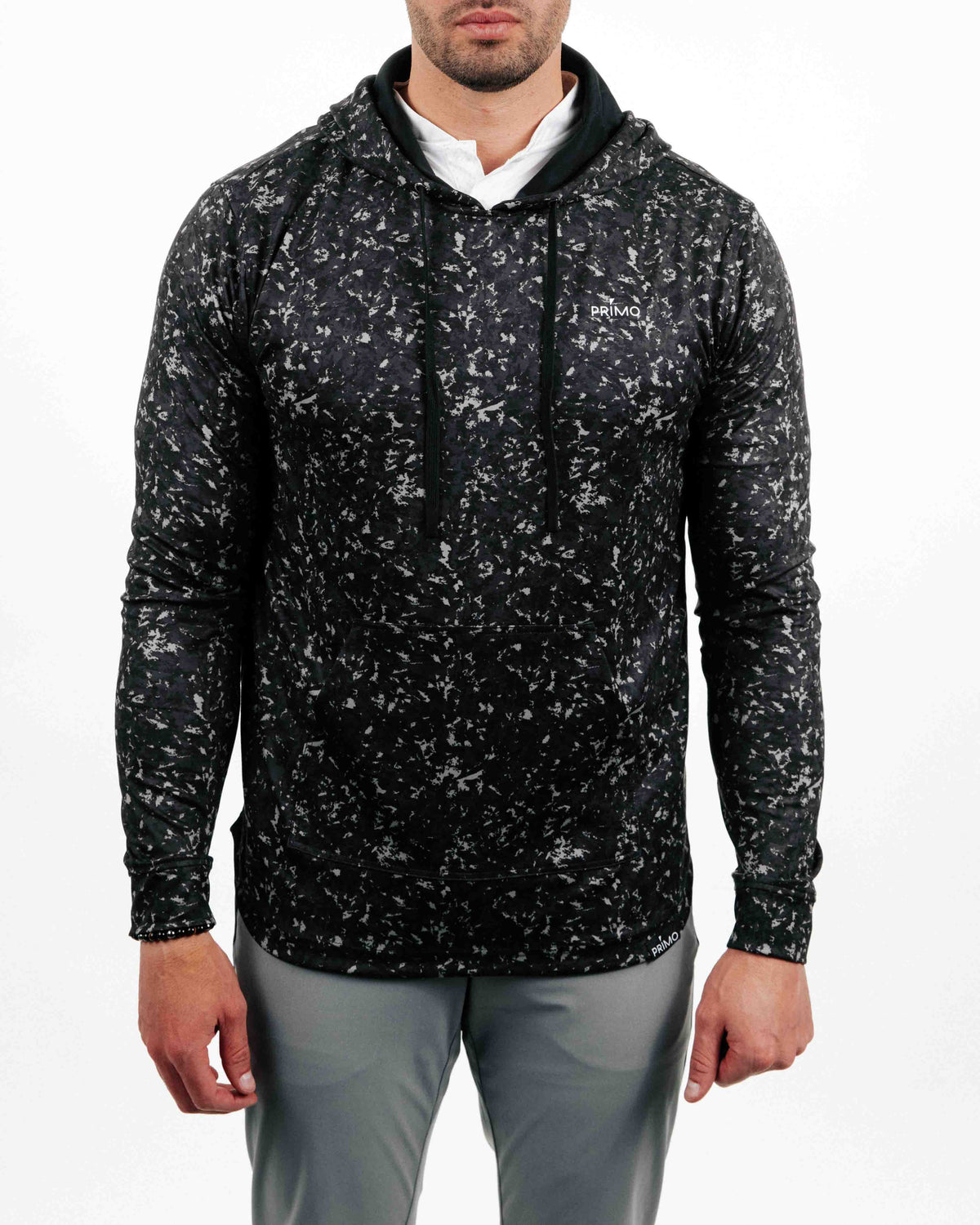 Golf Hoodie - Black Camo