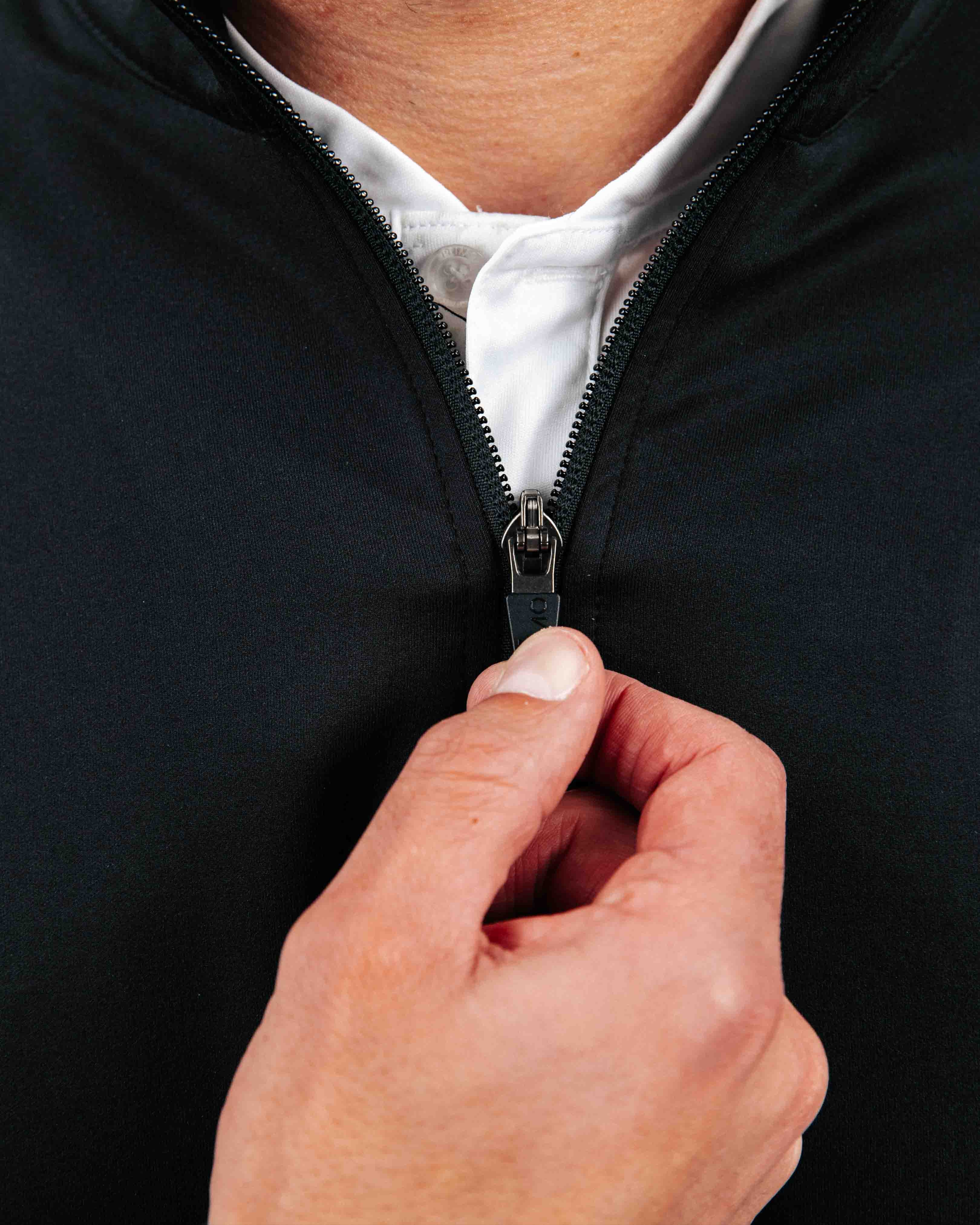 Black Classic Quarter Zip – Primo Golf Apparel