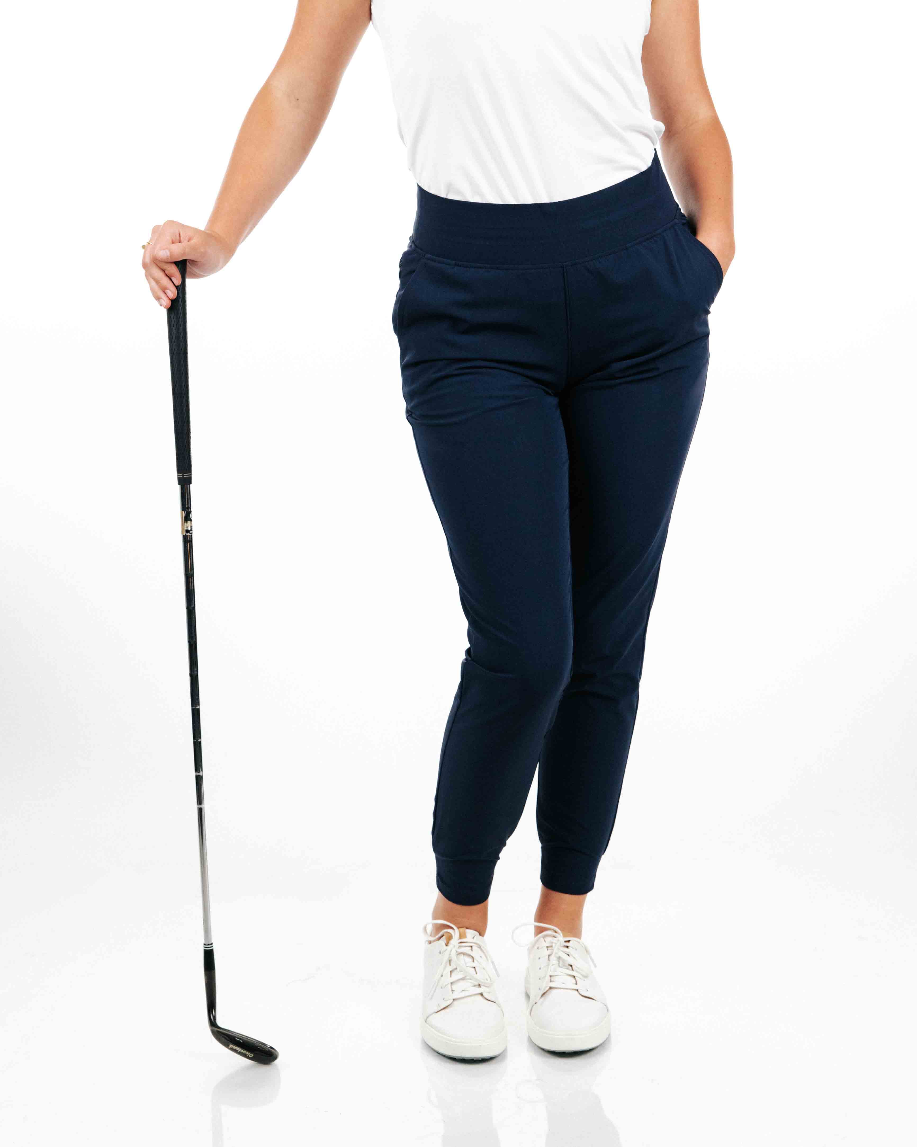 Women's Navy Jogger – Primo Golf Apparel