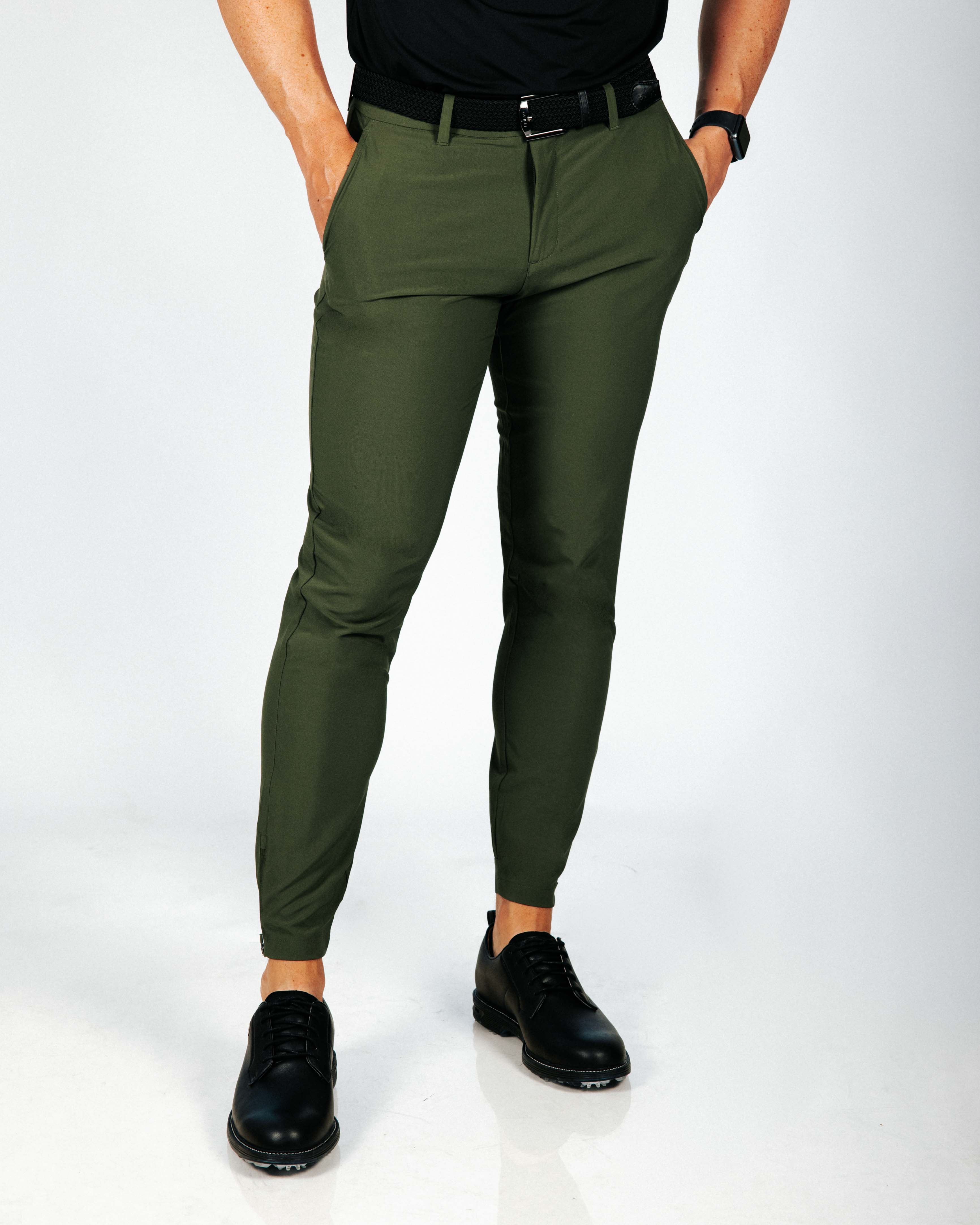 Mens olive jogger pants online