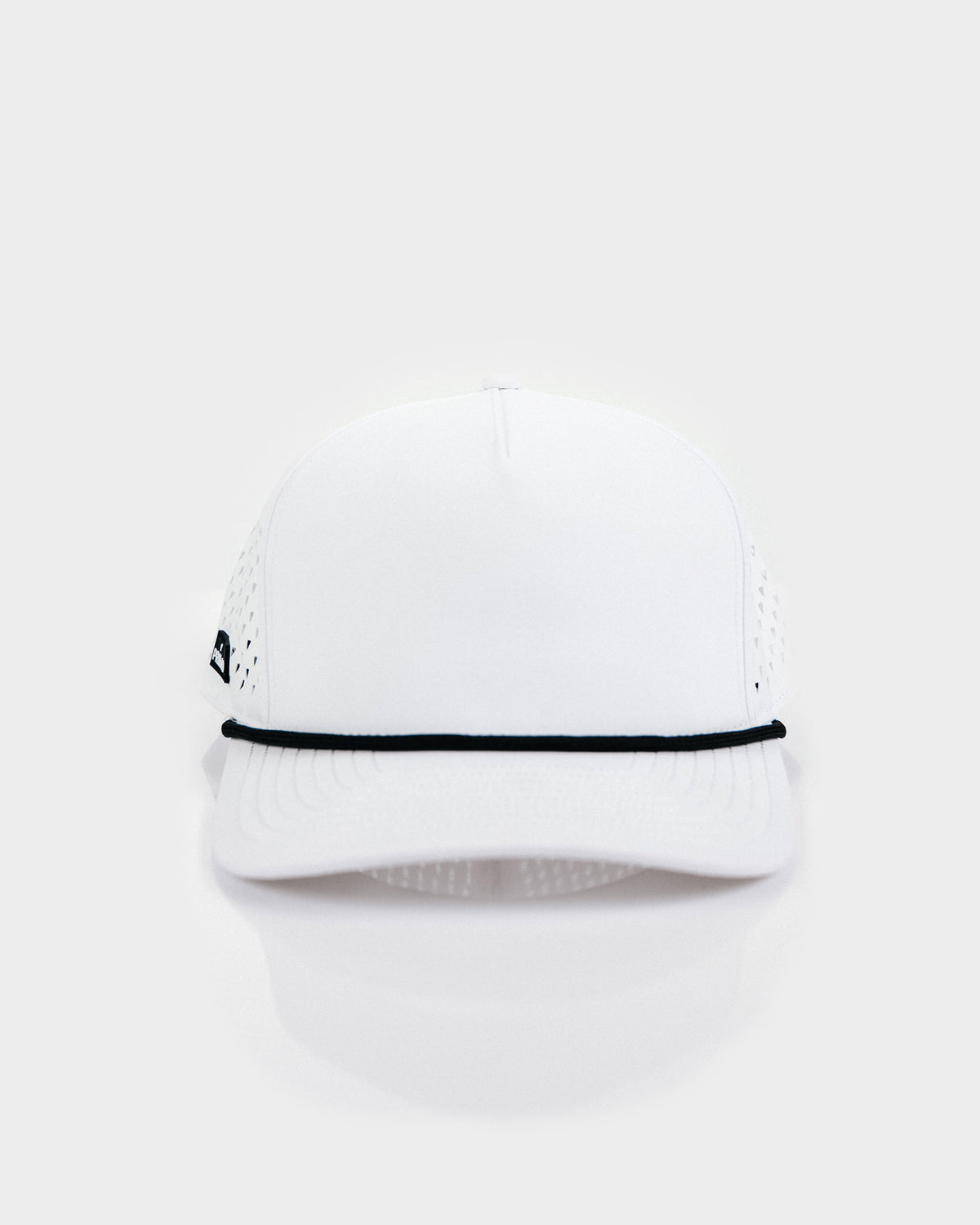 White Blank Hat w/Rope