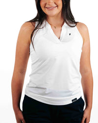 Women's Sleeveless Polo