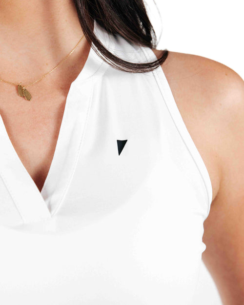 Women's Sleeveless Polo