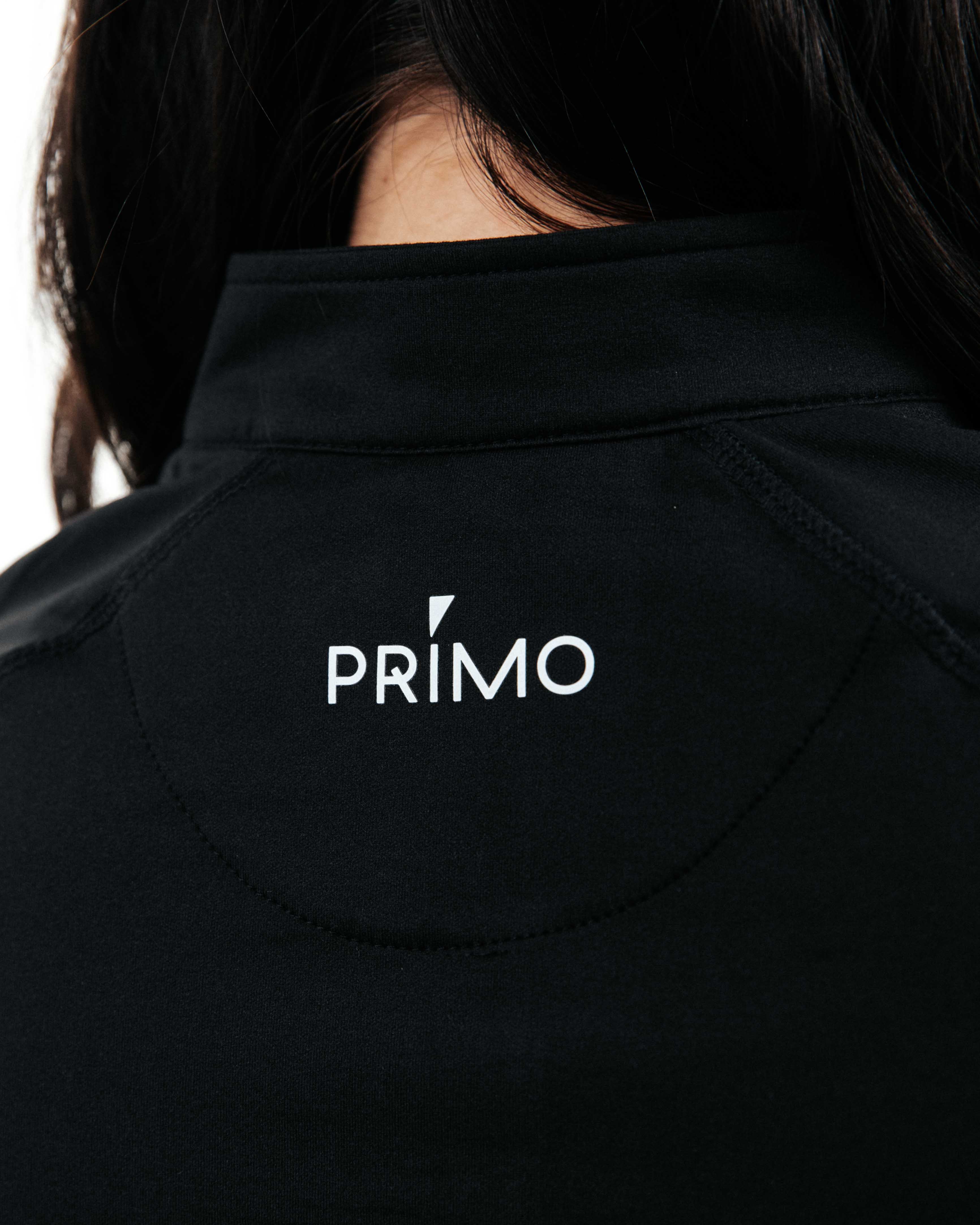 Women's Black Crop Quarterzip – Primo Golf Apparel