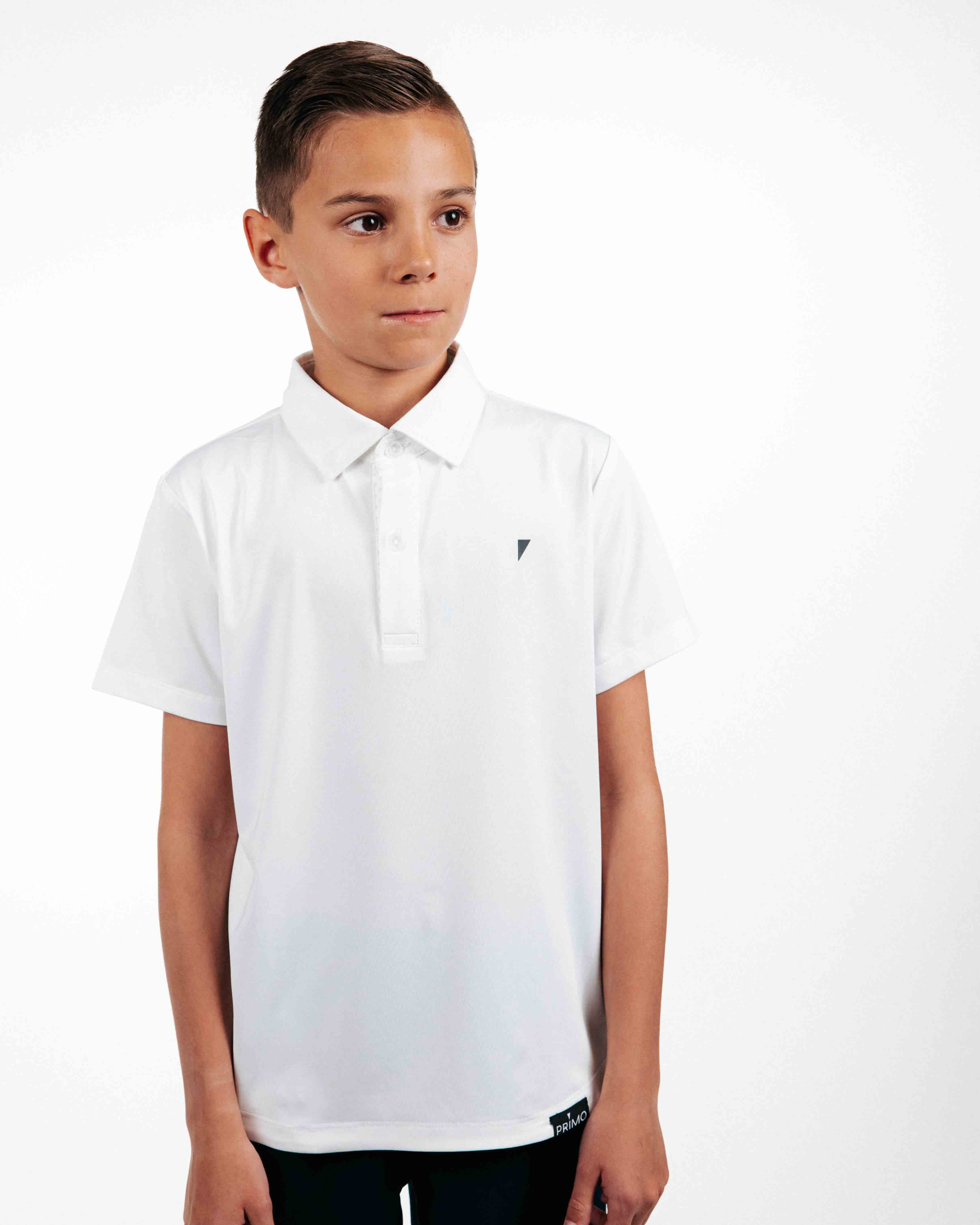 Fashion boys white polo