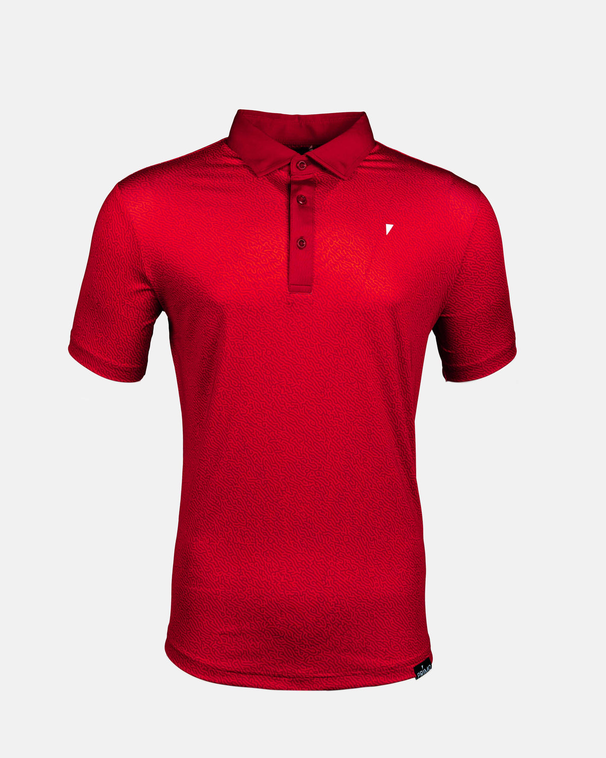 Red Maze Classic Polo