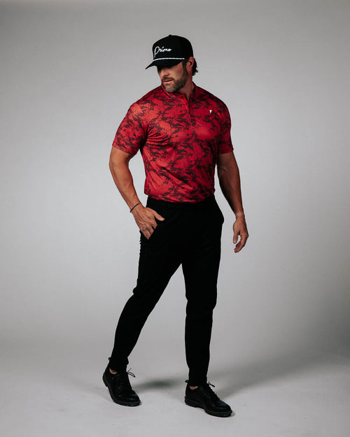 Red Splatter Blade Polo