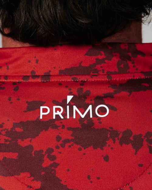 Red Splatter Blade Polo