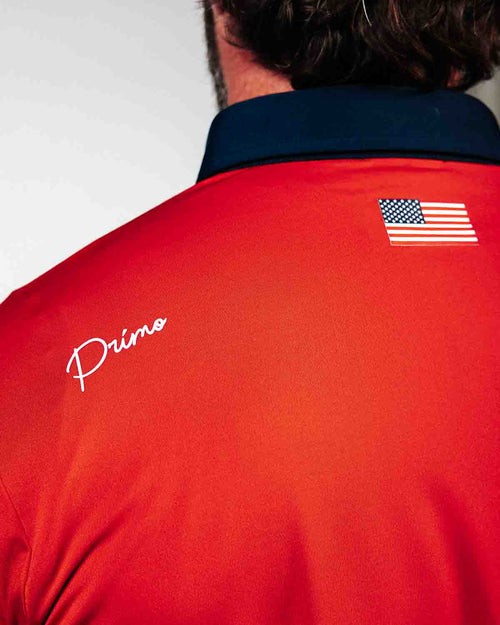 USA Red Classic Polo