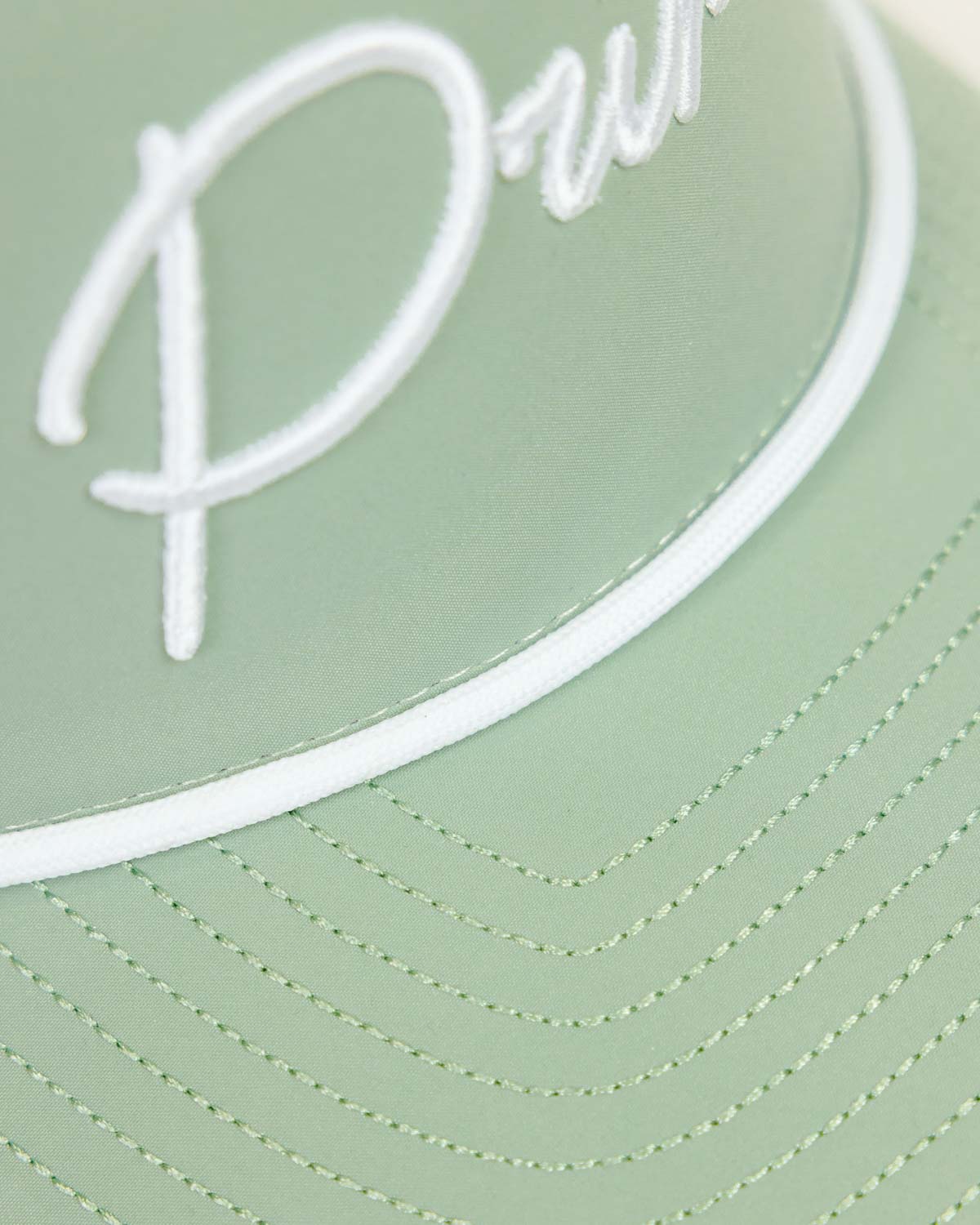Mint Cursive Hat