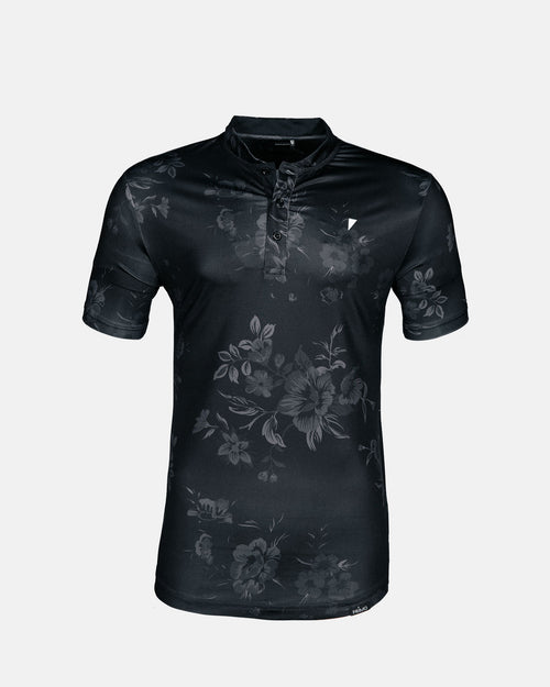 Shadow Bloom Blade Collar Polo