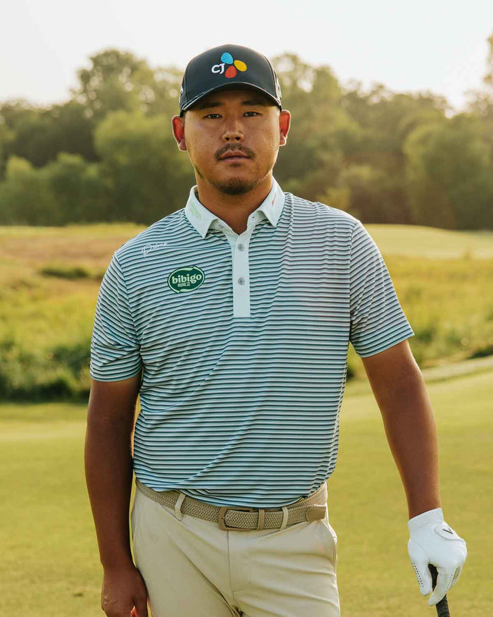 Si Woo Kim x Primo Striped Classic Polo