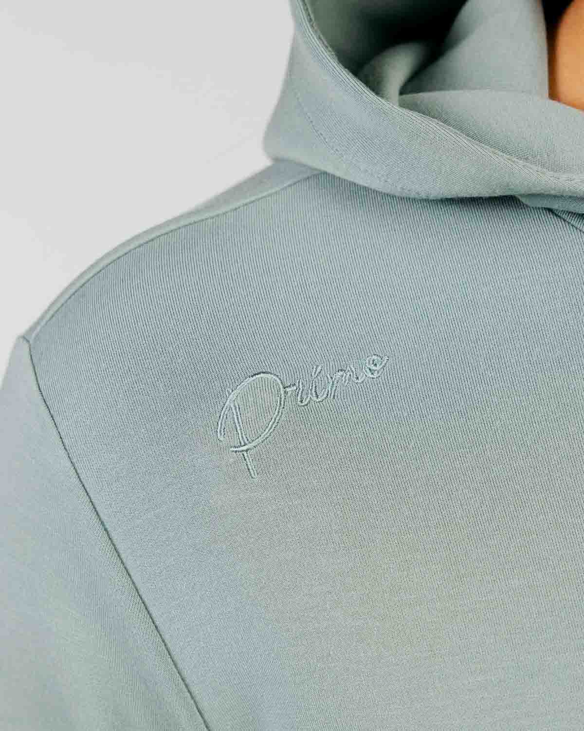 Smoke Green City Hoodie