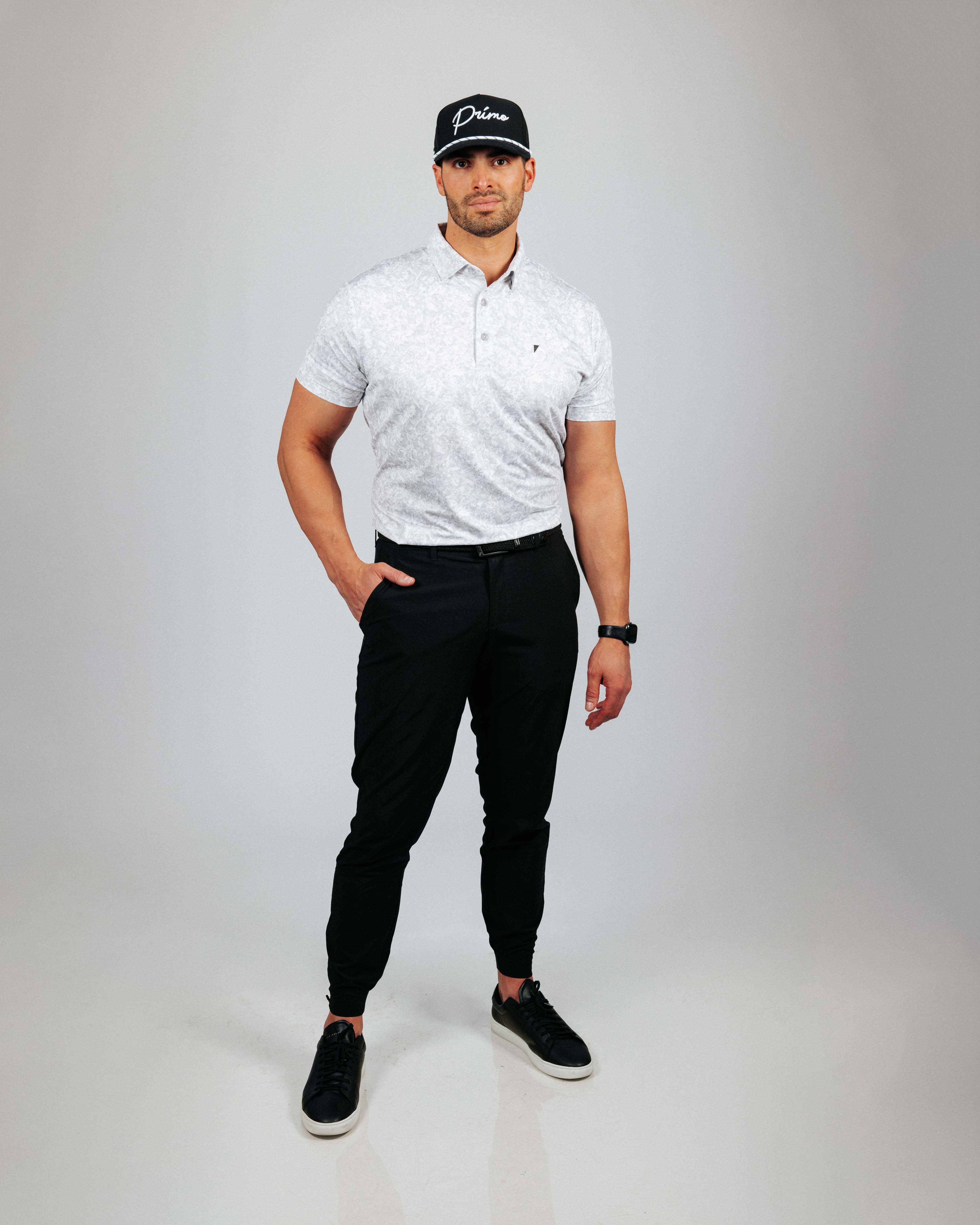 Snow Camo Classic Polo – Primo Golf Apparel