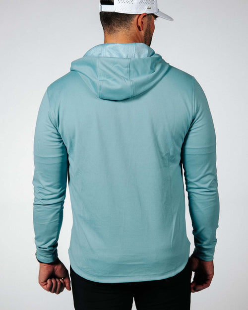 Storm Blue Pebble Golf Hoodie