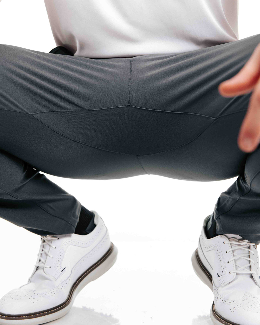 Primo Dark Gray Traditional Pants Primo Golf Apparel