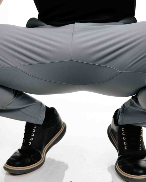 Light Gray Traditional Pants