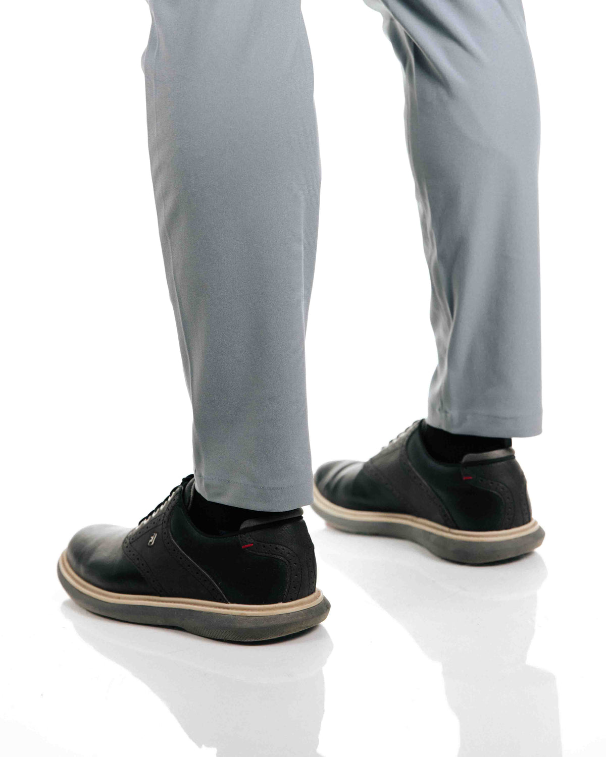 Primo Golf Traditional Pant - Light Gray cuff on both legs