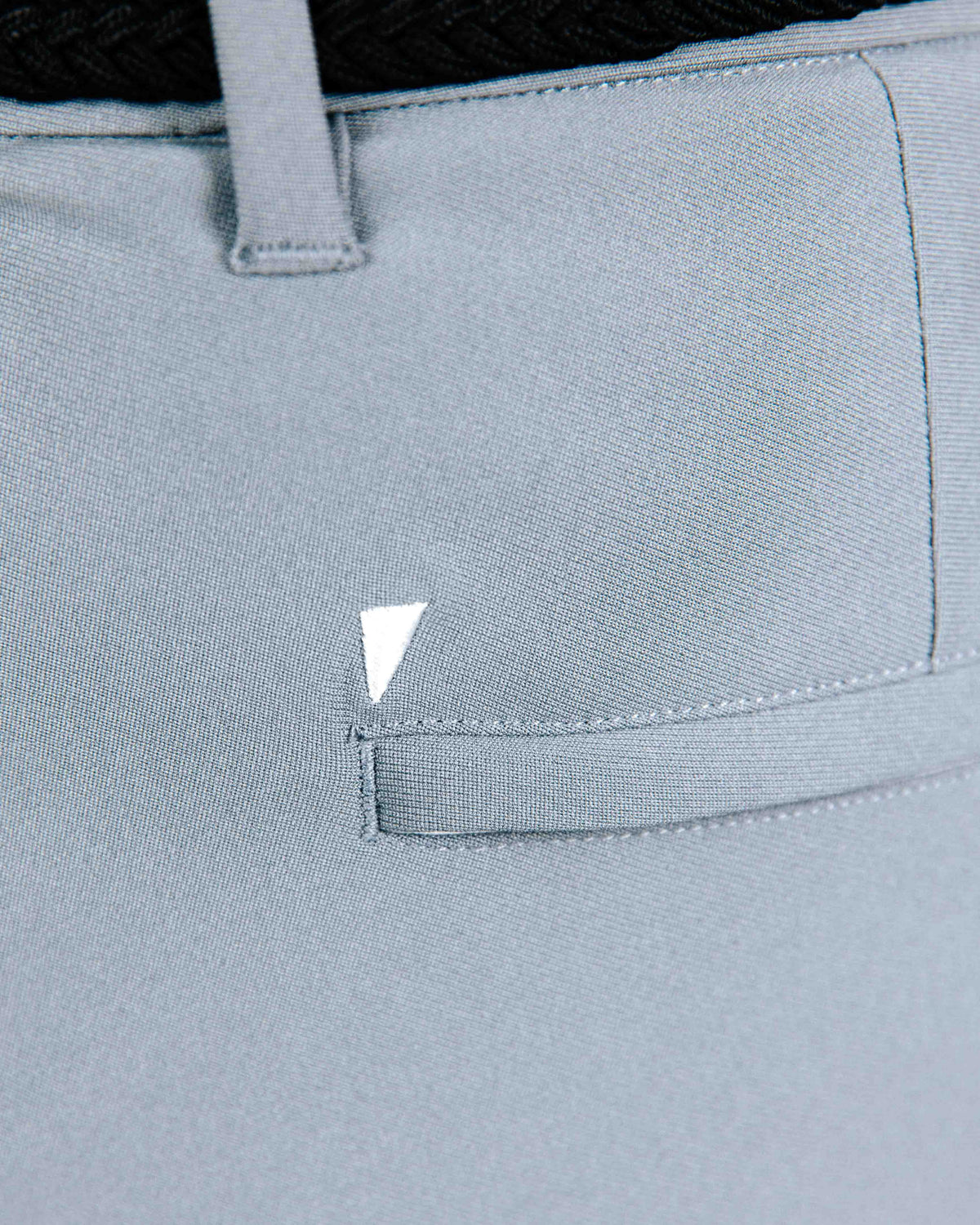Primo Golf Traditional Pant - Light Gray Primo flag above left back pocket