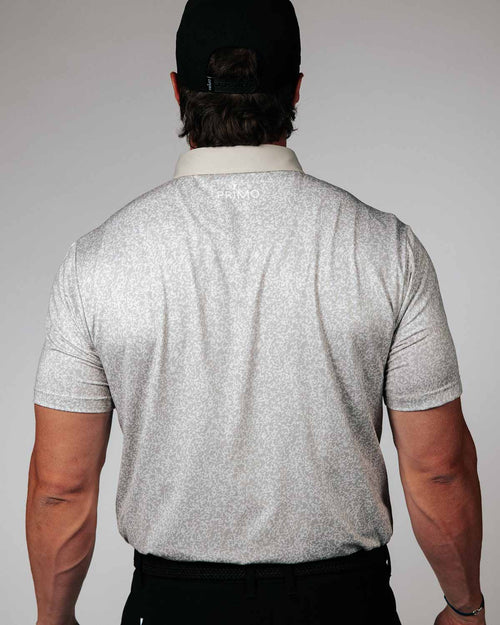 Warm Gray Sandstone Classic Polo