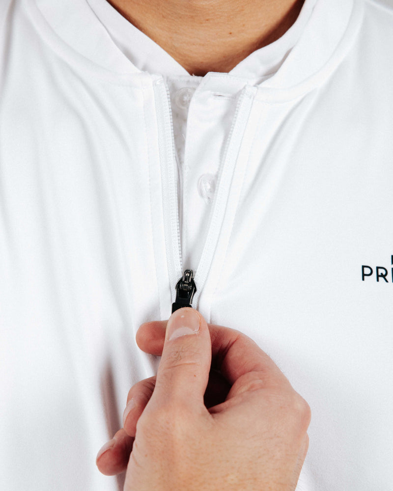 White Blade Quarter Zip