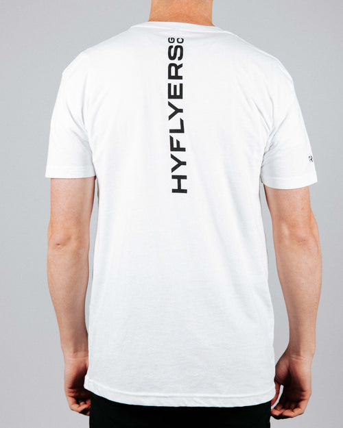 White HyFlyers Logo Tee
