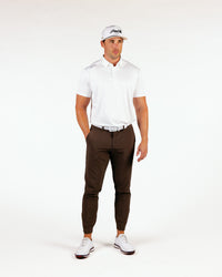 White Luxe Classic Polo