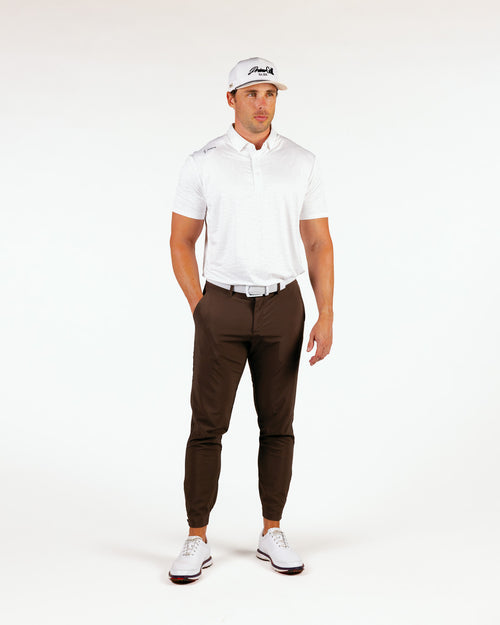 White Luxe Classic Polo
