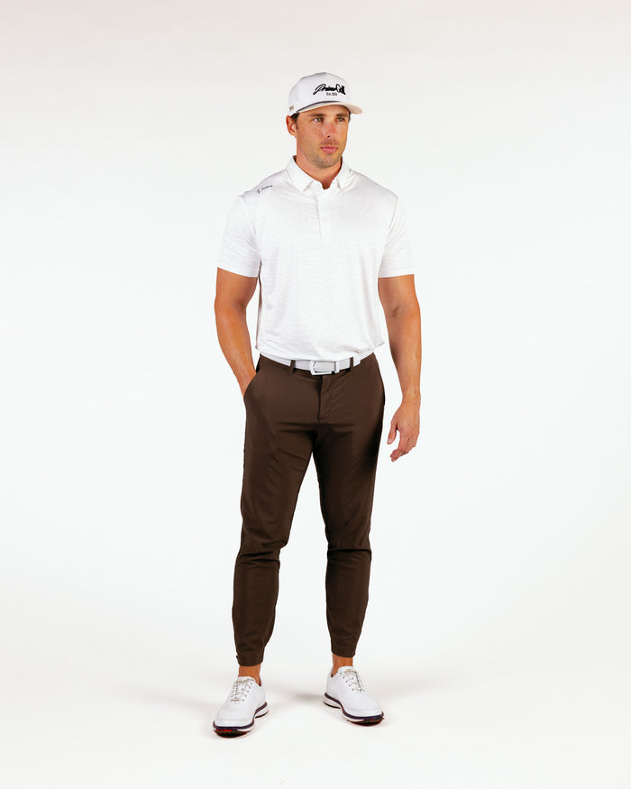White Luxe Classic Polo