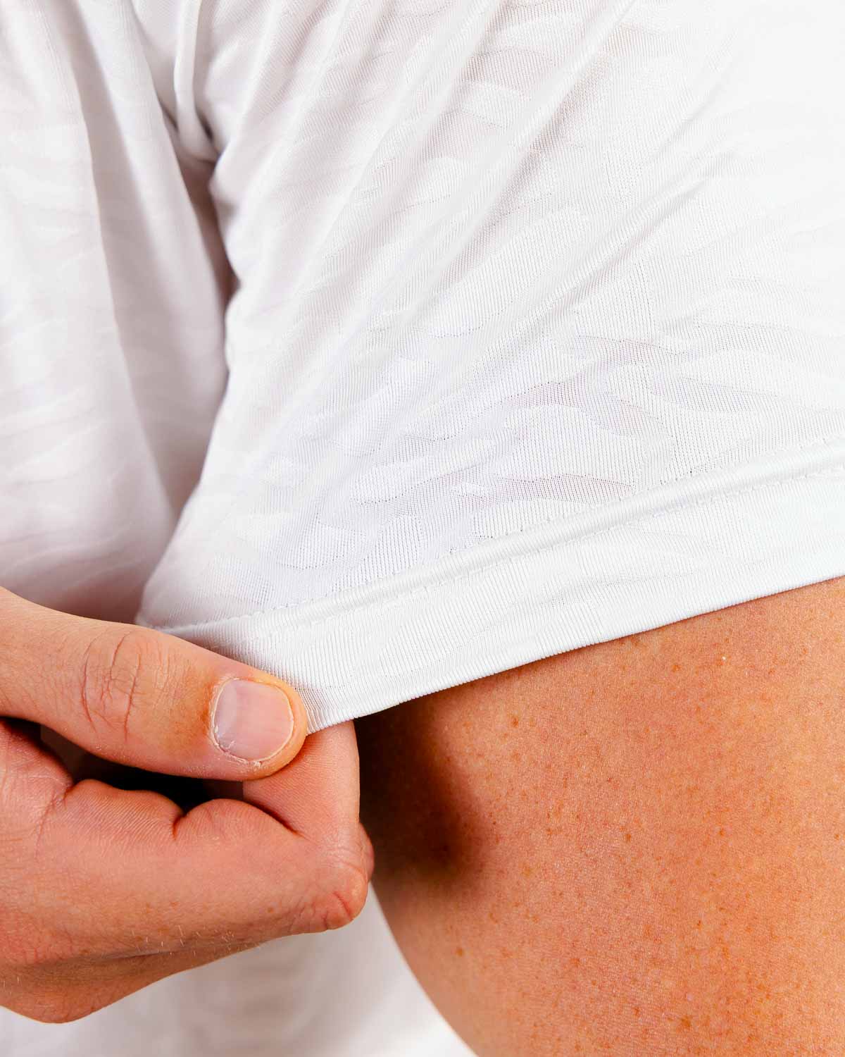 White Luxe Classic Polo