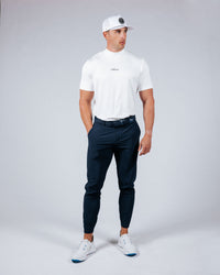 Primo Mock Neck Tee - White
