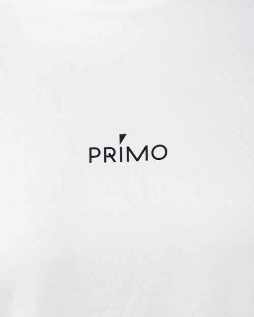 White Mock Neck Long Sleeve