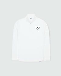 White HyFlyers Quarter Zip