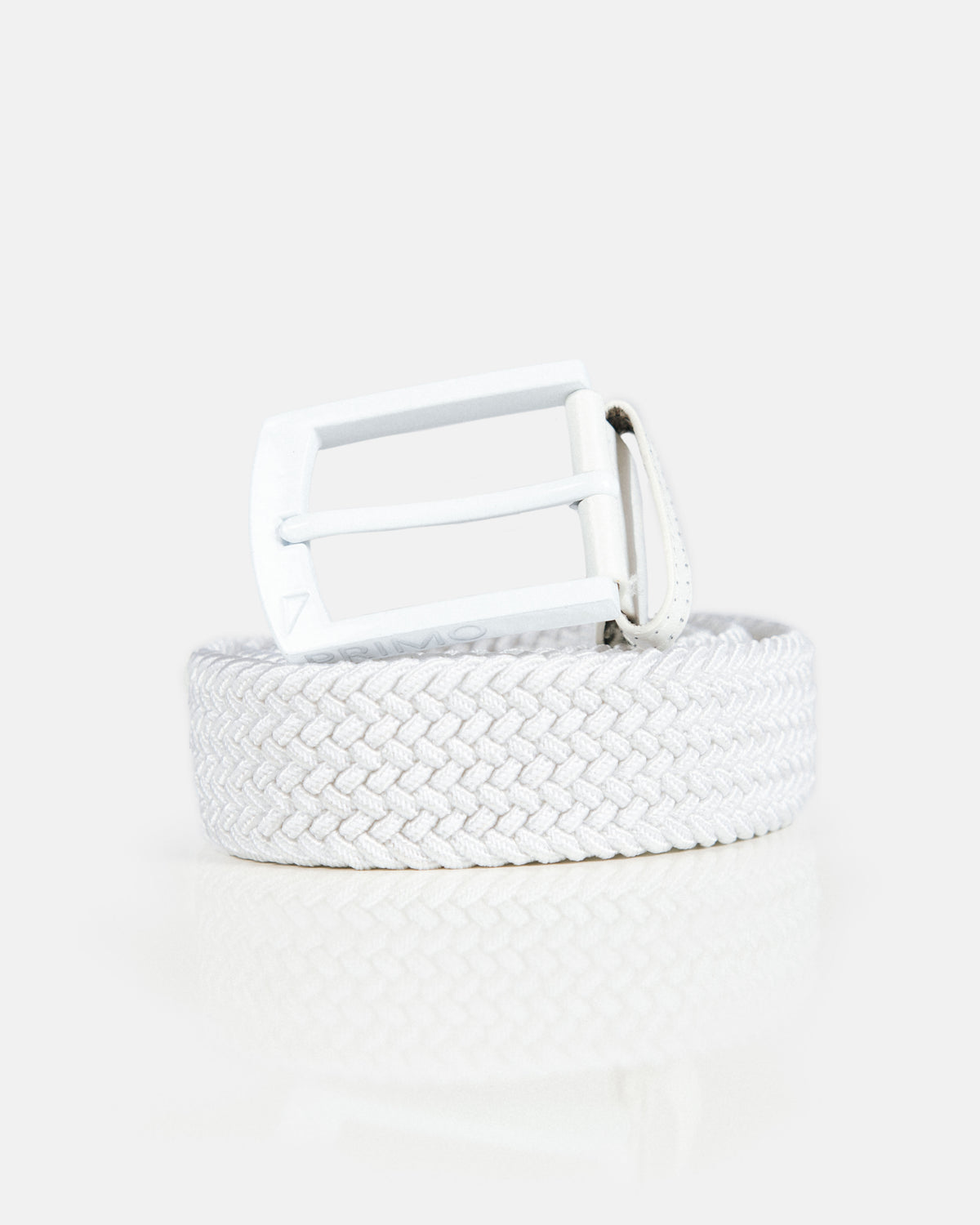 White Tonal Belt