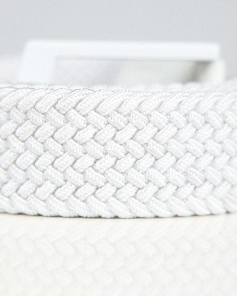 White Tonal Belt