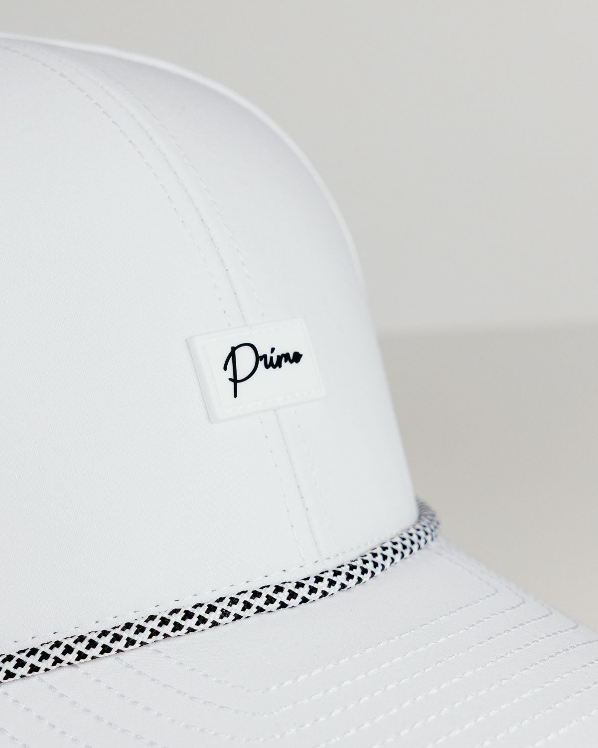 White Tour Essential 6 Panel Hat