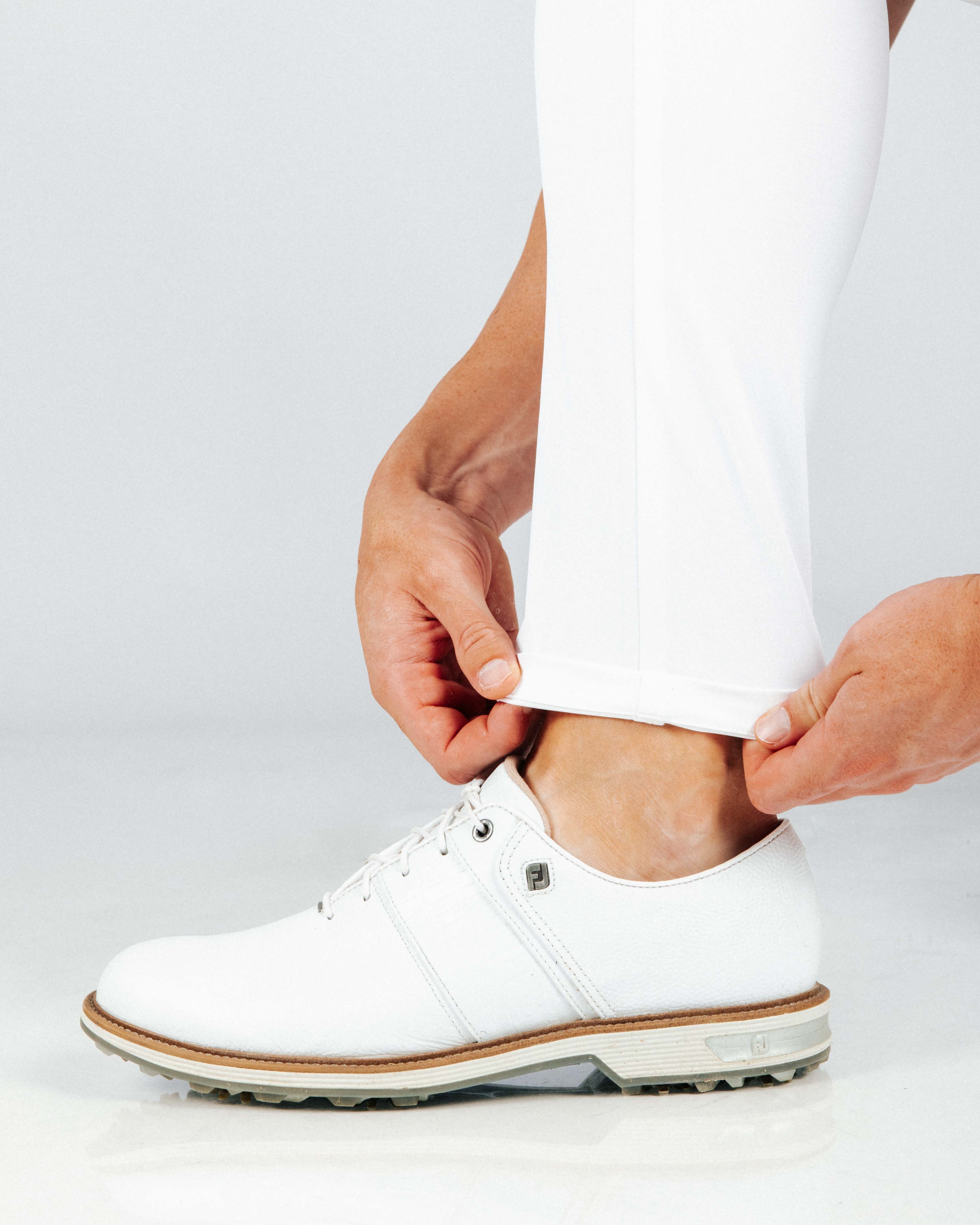 メンズウェア HYPEGOLF WOVEN NYLON LONG PANTS WHITE Men's Pants Japanese Pants Large Loose Casual Wide Leg Pants