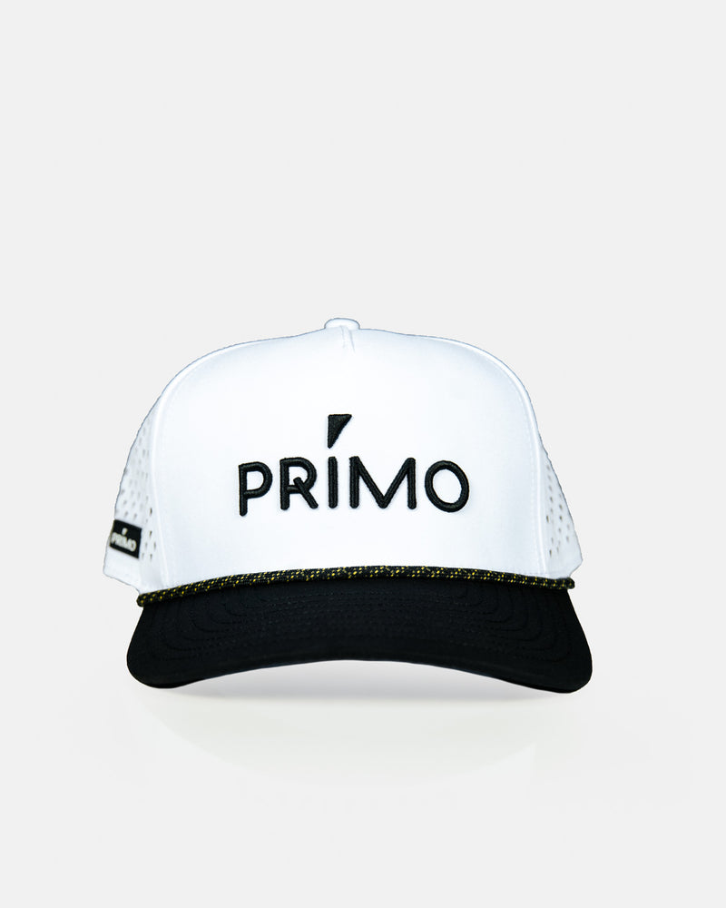 White + Black Classic Primo Hat