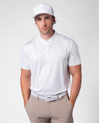 Primo Luxe Blade Polo - White