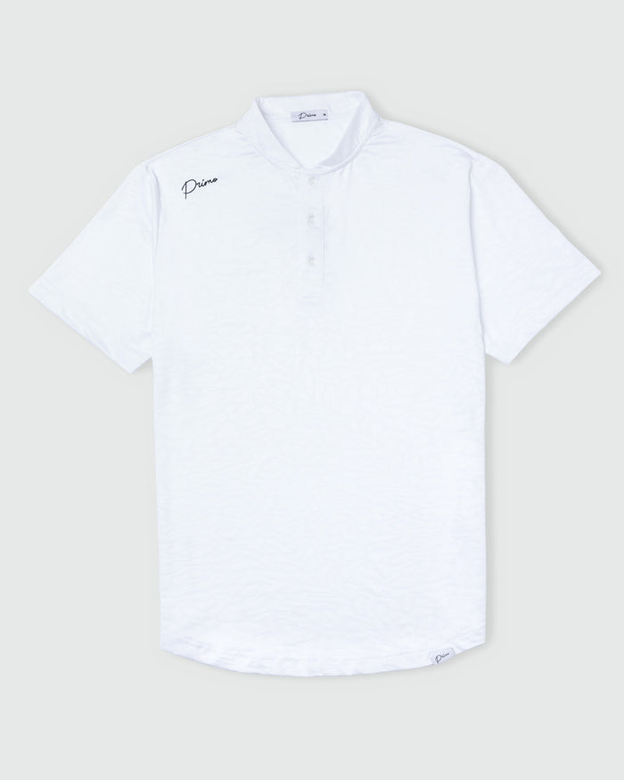 White Luxe Blade Polo