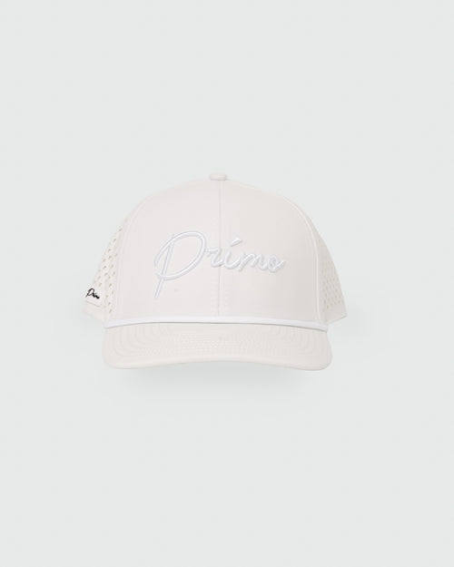 White Quartz 6 Panel Hat