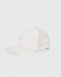 White Quartz 6 Panel Hat