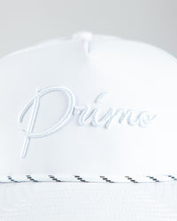 Whiteout Cursive Hat