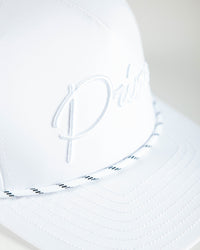 Whiteout Cursive Hat