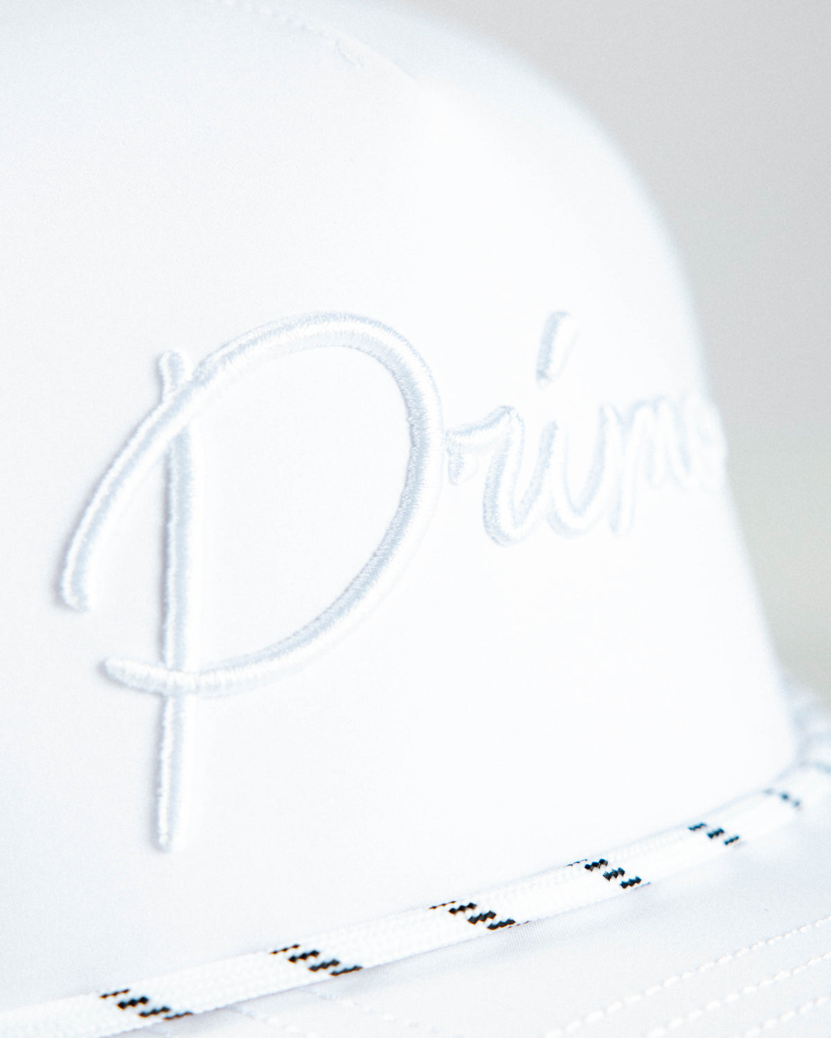 Whiteout Cursive Hat