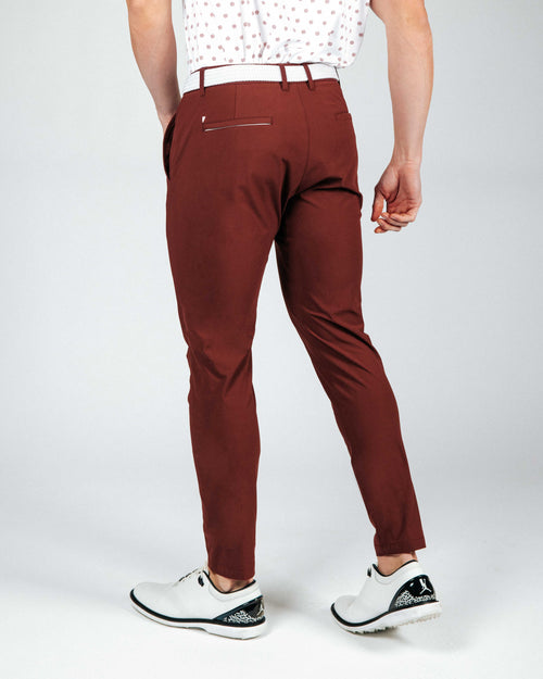 Wine Traditional Pants