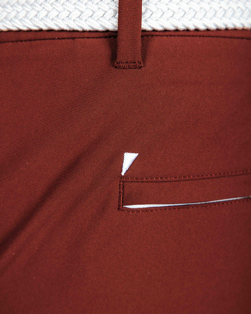 Wine Traditional Pants